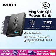 MXD i10Pro 5000mAh / 10000mAh Qi2 Ultra Thin Magnetic Wireless Power Bank with Stand