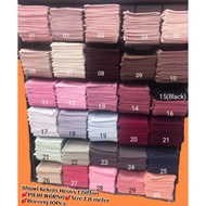 Shawl Keknis Heavy Chiffon Shawl Shawl Chiffon Shawl 2 Meter Long BORONG 1.8meter & 2Meter