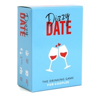 Permainan Kad Bahasa Inggeris Dizzy Date - Permainan Perbualan Baru untuk Perjumpaan Pasangan dan Ra