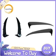 Rear Bumper Canard Flaps Spoiler Cover Trim Accessories for Mercedes Benz C Class W205 2015-2021