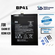 Thunder Drive Battery Compatible For MI 9T Rdmi K20 BP41