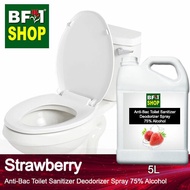 🧼🚽  (ABTSD) Strawberry Anti Bacterial Toilet Sanitizer Deodorizer Spray - 75% Alcohol - 5L WC Seat ⭐⭐⭐⭐⭐