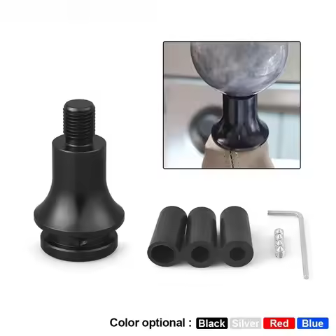 1Set GM Manual Gear Lever Adapter – M12x1.25 Threaded Aluminium Alloy Modification Part