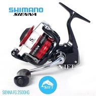 NEW Reel SHIMANO SIENNA FG 1000 2000 2500 C3000 4000 Spinning Original