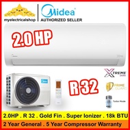 Midea MSXD-18CRN8 2.0HP Air Cond / AirCond / Air Conditioner Xtreme Dura Non Inverter Wall Mounted Split
