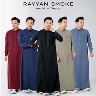 DNINE THOBES - Rayyan Men's Robe Slimfit UV ProtectorSMOKE