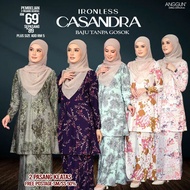 [Batch 8] Baju Kurung Casandra Kurung Ironless Anggun Cotton Collection