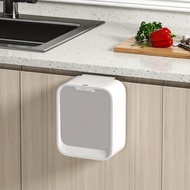 Hanging Trash Can, Motion Sensor Waste Bin Wall Mounted Smart Sensor Trash Bin with Lid for Kitchen