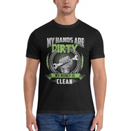 My Hands Are Dirty Mechanic Money Is Clean Design Tshirts Personality Customized