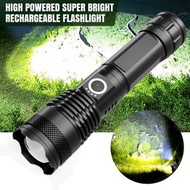 戶外強光遠射手電筒 內置電池