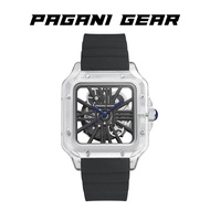 Pagani Gear Jam Tangan Uniseks Unisex Rubber Quartz Watch PG-G2007