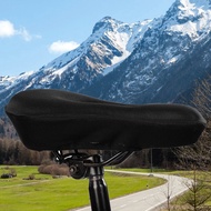 Bicycle Saddle Pad  Gel Bike Seat Cover Silica for Cycling Lovers Stationary Bikes