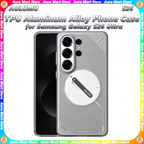 New AULUMU S26 Ultra TPU Case Translucent Frosted Magnetic Protective Shell All Inclusive Anti-fall 