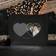 定製星空和照片小夜燈 可定時和調光 婚禮佈置 新婚禮物 結婚週年