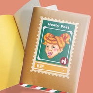 牙套妹妹郵票 - 線裝小筆記