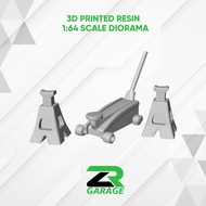 Hotwheel 1:64 scale Jack Stand diorama / Miniscale diorama / diorama accessories