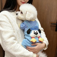 XS-8XL Cute Doll Pet Clothes Large Dog Autumn Winter Warm Striped Vest Dog Clothes