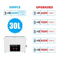 Ultrasonic Cleaner 0.8L 2L 3.2L 4.5L 6.5L 10L 15L 22L 30L Ultrasounic Transducer 60W~900W with SUS304 Basket dish-Washing Machine