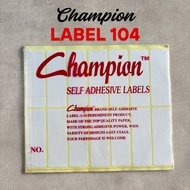 Name label 104 - name sticker - price label