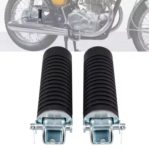 Motorcycle Footpeg Footrests for Honda CB450/Super Sport 1966-1974 CB400F Super Sport 1975-1977 CB75