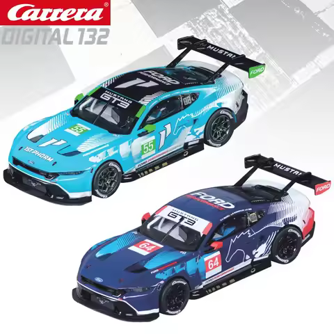Carrera Slot Car Digital132 Ford Mustang GT3 32051 Ford Performance No.64 / 32052 Champion Spirit No