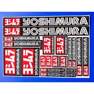 Sticker Decal Motor&Car YOSHIMURA A4 Size Universal*7100