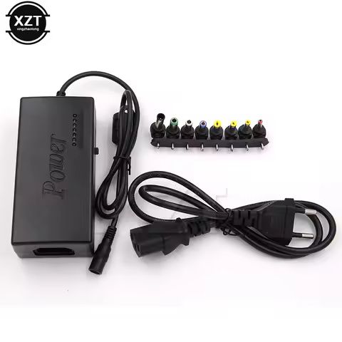 Universal Power Adapter 96w Laptop Charger 12-24V for ASUS Lenovo Sony Toshiba 5.5*2.5/1.7/2.1mm Not