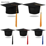 TOPBEAUTY Graduation Hat, 2024 Happy Graduation Congrats Grad Mortarboard Cap, Degree Ceremony University Graduation Season University Academic Hat