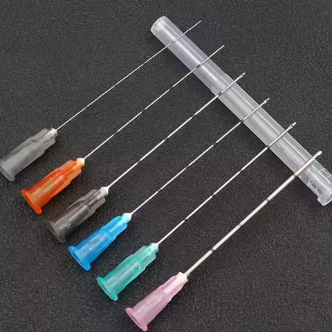50pcs/box Disposable Blunt-tip Cannula 14G 16g 18G 21G 22G 23G 25G 50mm 70mm Blunt Body Piercing Tat