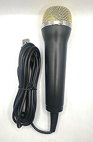 BM Wired USB Gold Top Microphone for Guitar Hero, Rock Band, Let's Sing - Compatible with Xbox One,