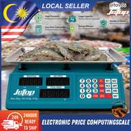 JcTop 40kg Electronic Price Computing Scale Digital Weighing Scale AC / Penimbang Digital Pengiraan
