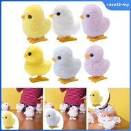 [RazecaMY] Wind up Chick Plush Toy Hopping Toy for Kids Simulation Holiday Decoration