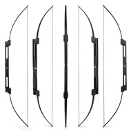 คันธนูโค้งพับได้ขนาด54นิ้ว35lbs ธนูแบบพกพาสำหรับยิงกลางแจ้ง Rh/lh