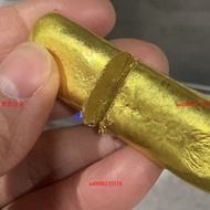 Ready Stock Non-Gold Fake Gold Bar Nugget Crafts Nordic Imitation One Set 500g Fire Non-Changing Col