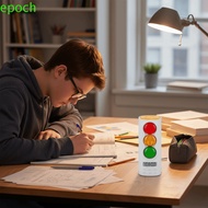 EPOCH Visual Traffic Light Timer, Digital Display Plastic Student Learning Timer, Multifunctional Cr