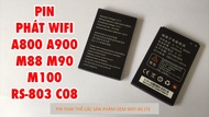 Pin của bộ phát wifi 4G/LTE MF80/A800/ A900/ M80/ M89/ M88/ M90/ M100/RS803/C08 pin gắn trong cực tố