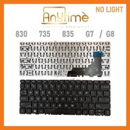 H.P EliteBook X360 830 G7 830 G8 735 G7 735 G8 835 G7 835 G8 Laptop Replacement Keyboard Light, No L