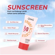 OMG Sunscreen SPF 30 PA+++ Light & Non-Sticky | Free OMG Face Wash | Sunscreen for Oily & Acne-Prone