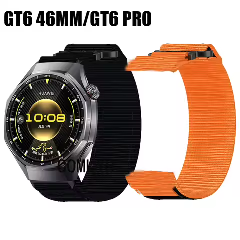 For Huawei watch GT6 46MM GT 6 PRO Strap Smart Watch Nylon Canvas Sports soft Band Women men Outdoor