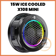 15W Ice Cooled Phone Cooler X122A X108 MINI Gaming Fast Cooling Radiator Magnetic Back-Clip 2 in 1 R
