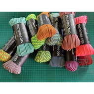 Paracord Rope Custom Made paracord550 Good Quality Size 4 Mm Length 31 Meters Or 100 Feet