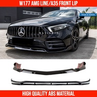 Mercedes benz W177 V177 A class AMG Front lip Lorinser style front diffuser V177 front lip accessori
