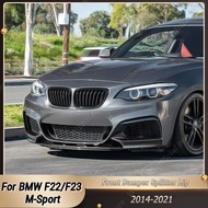 Car Front Bumper Splitter Lip Diffuser Spoiler Cover Guard Deflector Lips For BMW 2 Series F22/F23 M