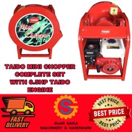 GRASS LEAF RUMPUT MINI CHOPPER COMPLETE SET WITH 6.5HP TAIDO ENGINE