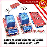 Relay Module with Optocoupler Isolation 1 Channel DC 5V DC 12V/