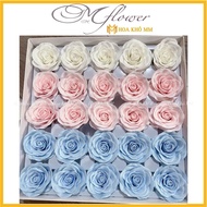 Ecuadorian Premium Scented Wax Roses Large Size - 99% Real Wax Flowers - Luxurious VIP Gift