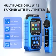 NOYAFA NF-B509 Network Cable Tester LCD Display Cable Tracker PoE Tester Measure Length Continuity T