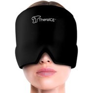 TheraICE Migraine Relief Cap PRO, Headache Relief Cap, Ice Face Mask, Cold Compress Head Wrap for Te