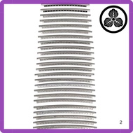 HOSCO Stainless Steel Fret Wire - 24-Pack - Tang Cut - Medium Crown / Medium Jumbo Crown