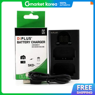 Dual 968Kam20 Lcd Charger En-El15 Compatible Nikon D610 D7200 D7000